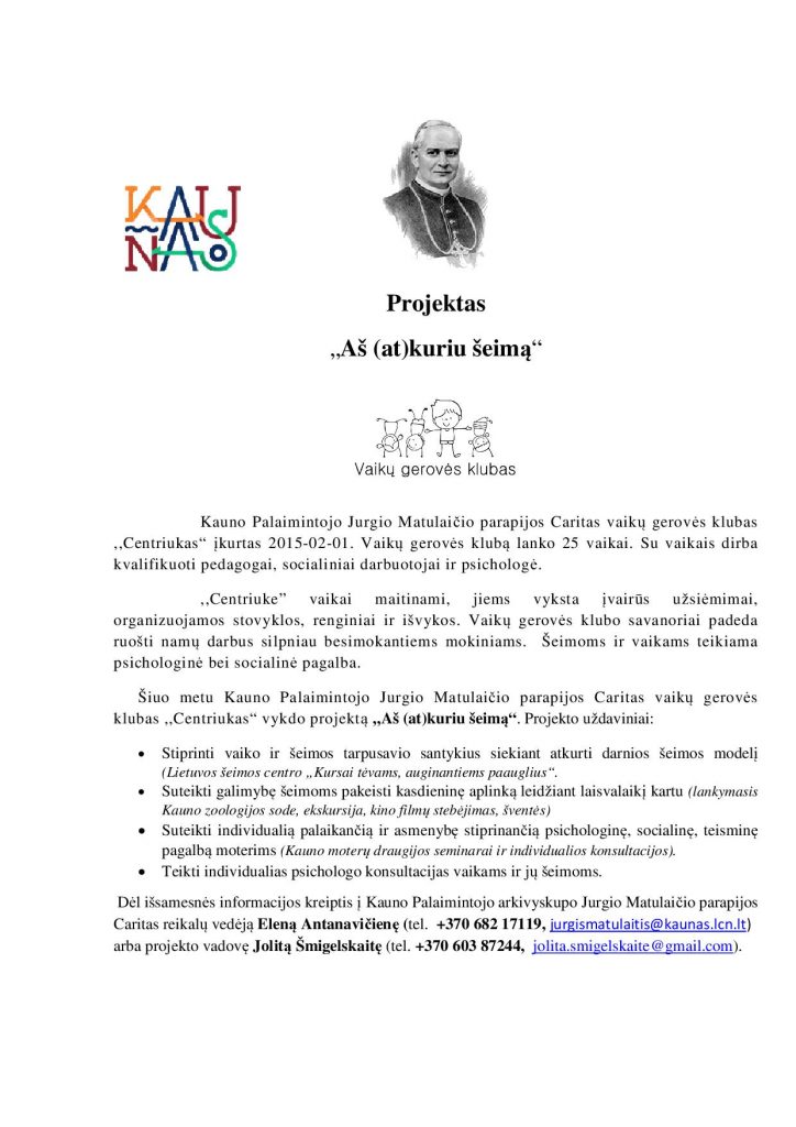 Projektas aprasas