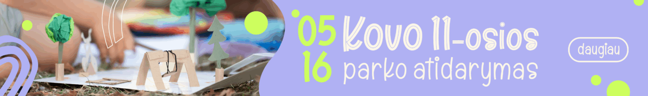 Kovo 11-osios parko atidarymas