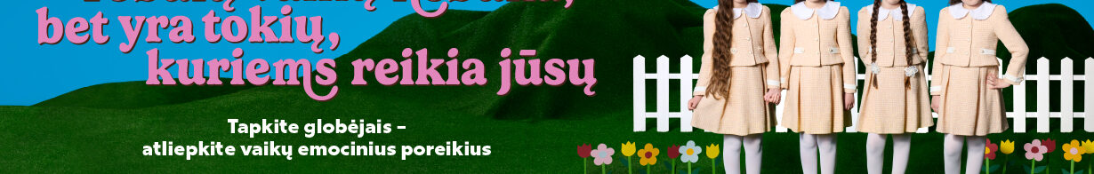 Tobulų vaikų nebūna